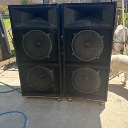 Vintage DJ Speakers