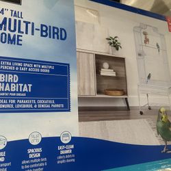 54” Tall Multi Bird Habitat