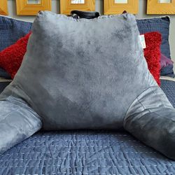 GRAY BED PILLOW