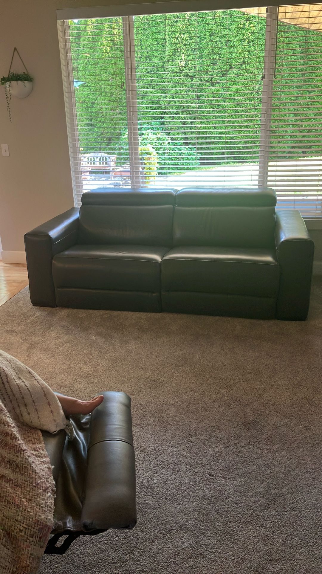 Couch Power Leather Recliner