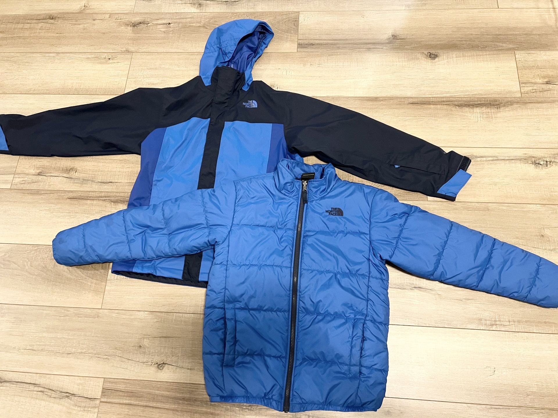 North Face Tri Climate DryVent 3-1 Jacket & Puffer Liner Jacket Boys L 14/16