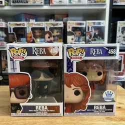 2 Reba McEntire Funko Pops EXCLUSIVE Country Music Awards #458 Fancy #494 Rocks