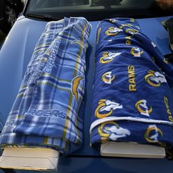 Felt Chargers And Rams