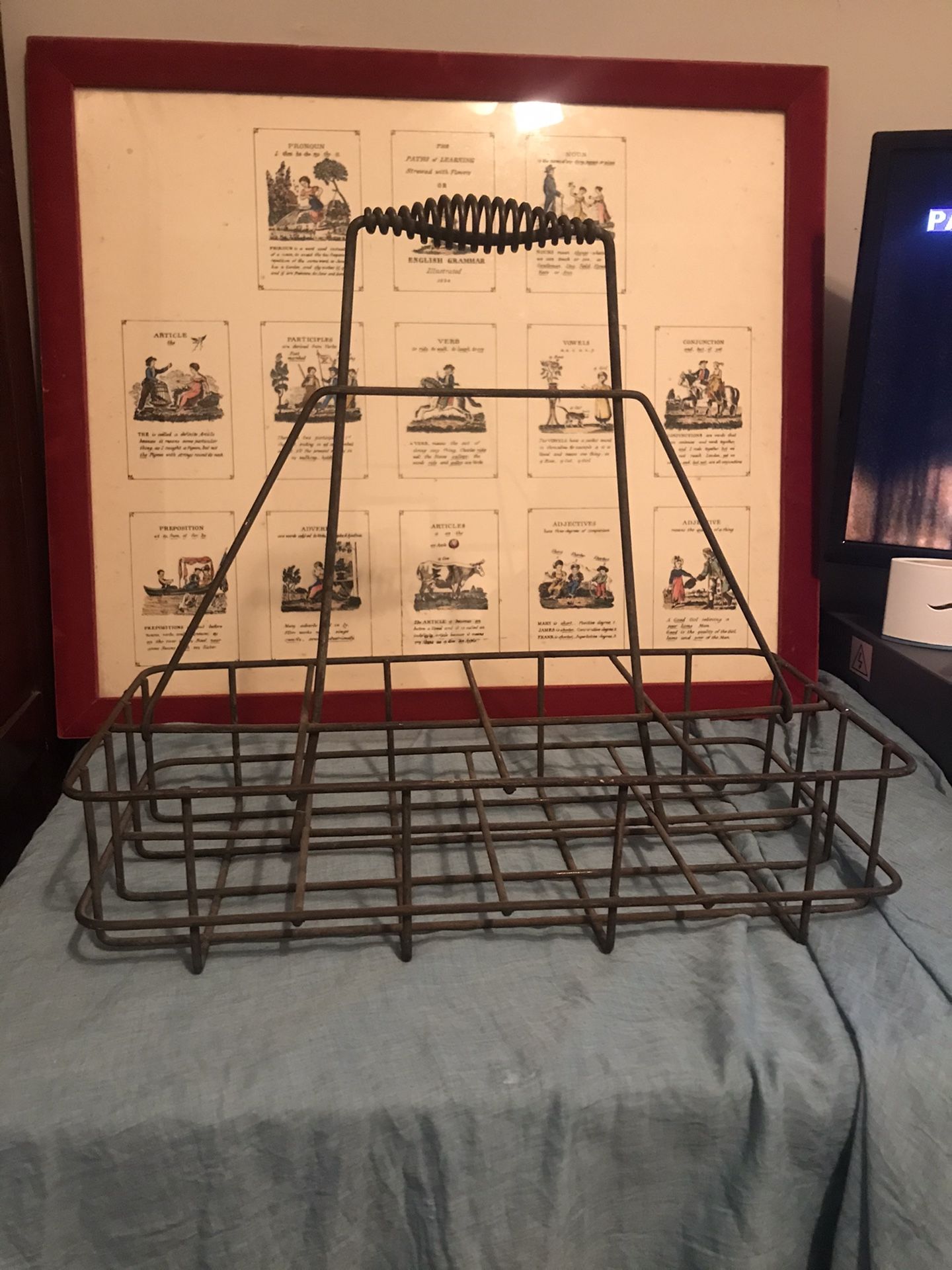 Vintage milk crate