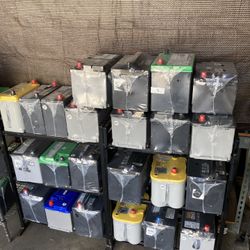 Car batteries
