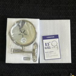 Wall-Mounted Makeup Mirror