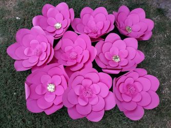 paper flowers, flores de papel