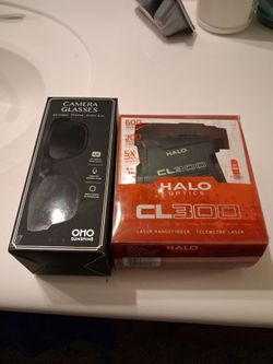 OHO Sunshine Camera Glasses & Halo Optics CL300 Bundle