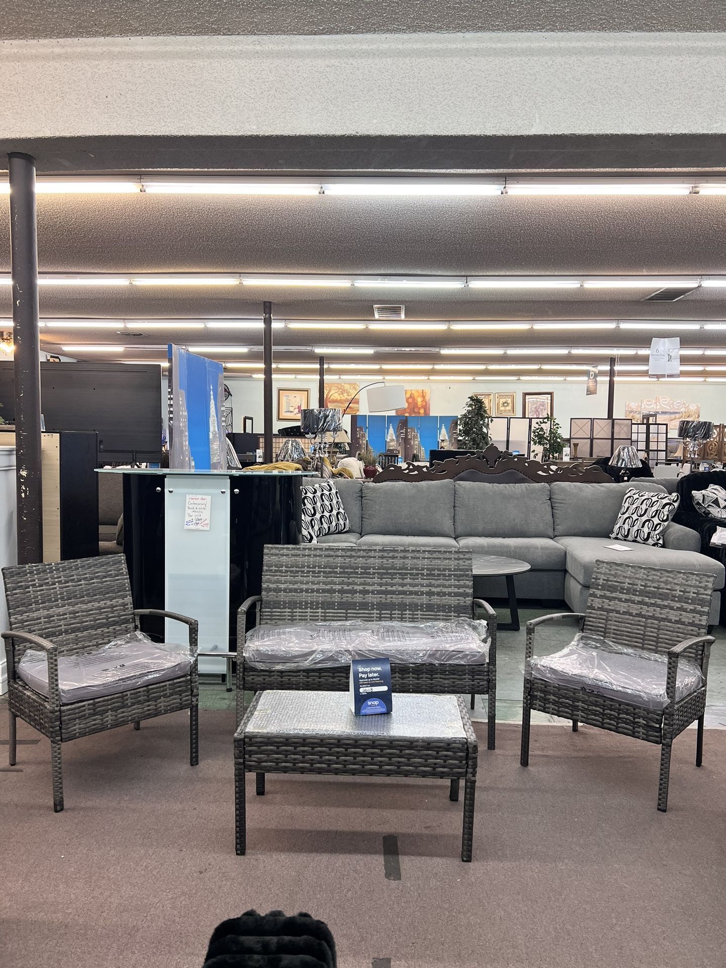 🚚Flash Deal🚚Brand New 4pc Patio Furniture Set $199 Delivery Available Payment Available