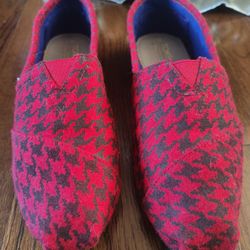 TOMS woaman9.5 Red Original Winter Style 