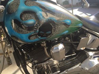 Harley Davison en venta pocas millas toda cromada