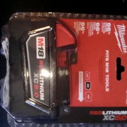 Milwaukee M18 (18v, 5.0 Red Lithium Battery)(Brand New In The Box)