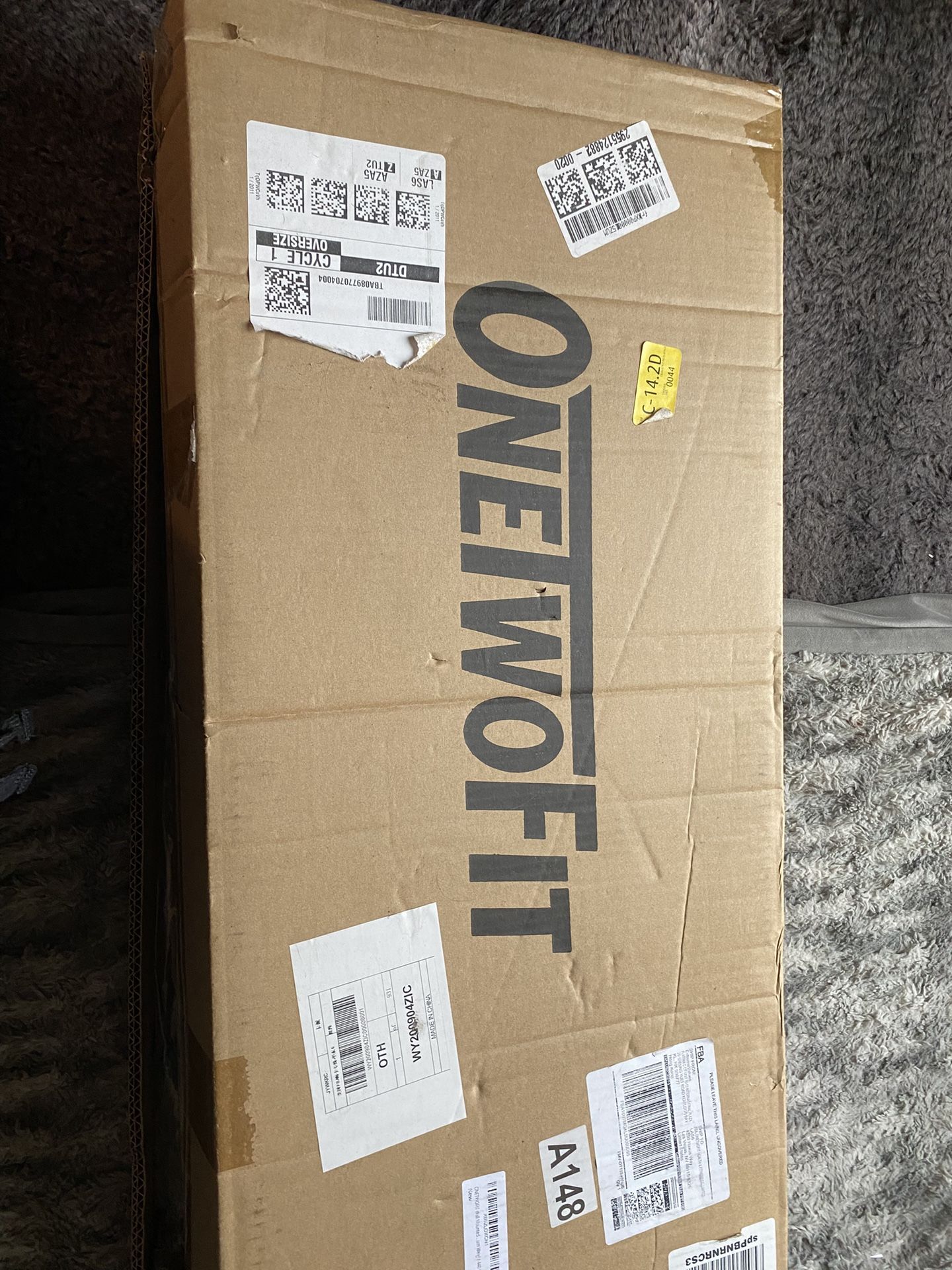 One Two Fit Wall Mounted Pull Up Bar