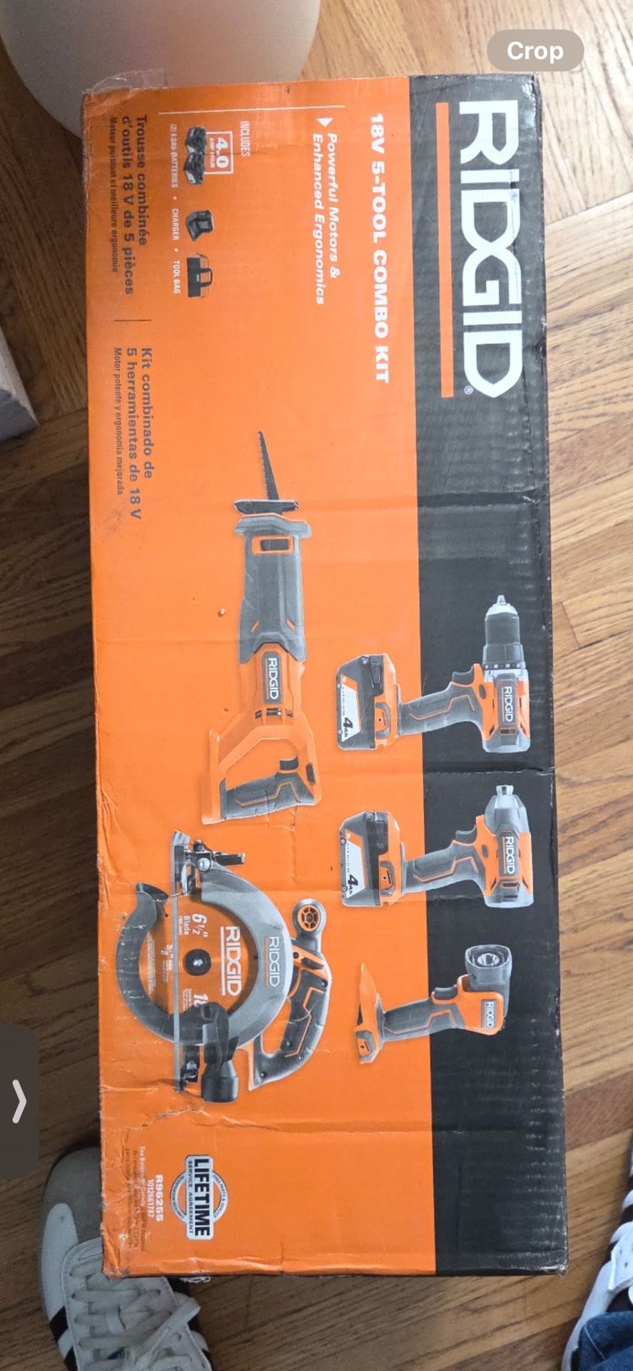 18V 5-TOOL COMBO KIT •