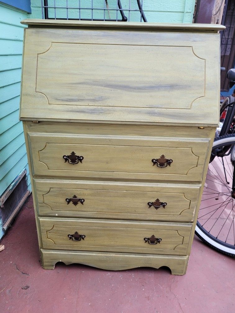 Secretary Desk Solid Wood