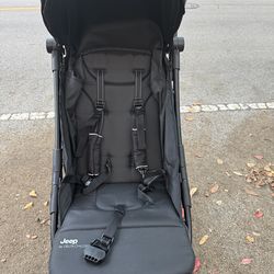 Light weight Jeep Altitude Compact Travel Stroller by Delta Children Greenguard Gold, Easy One Hand Fold, Lightweight, Extendable Canopy with Peek-a-B