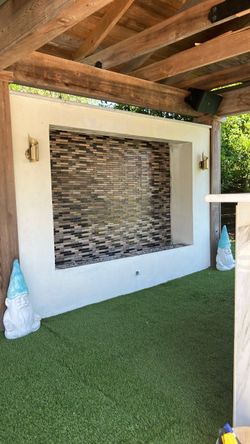 Cool waterfall fountain feature