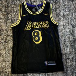 Lakers #24 Bryant Black Adult Medium Size 44
