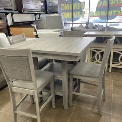 NEW DINNING/ KITCHEN TABLE SET $10 DOWN 