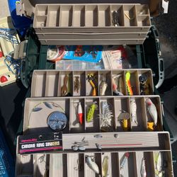 🎣 Fishing Tackle Set — 2 Tackle Boxes + Gear | $60