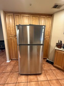 Stove and fridge