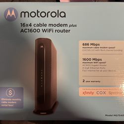 Motorola Cable Modem Plus WiFi Router