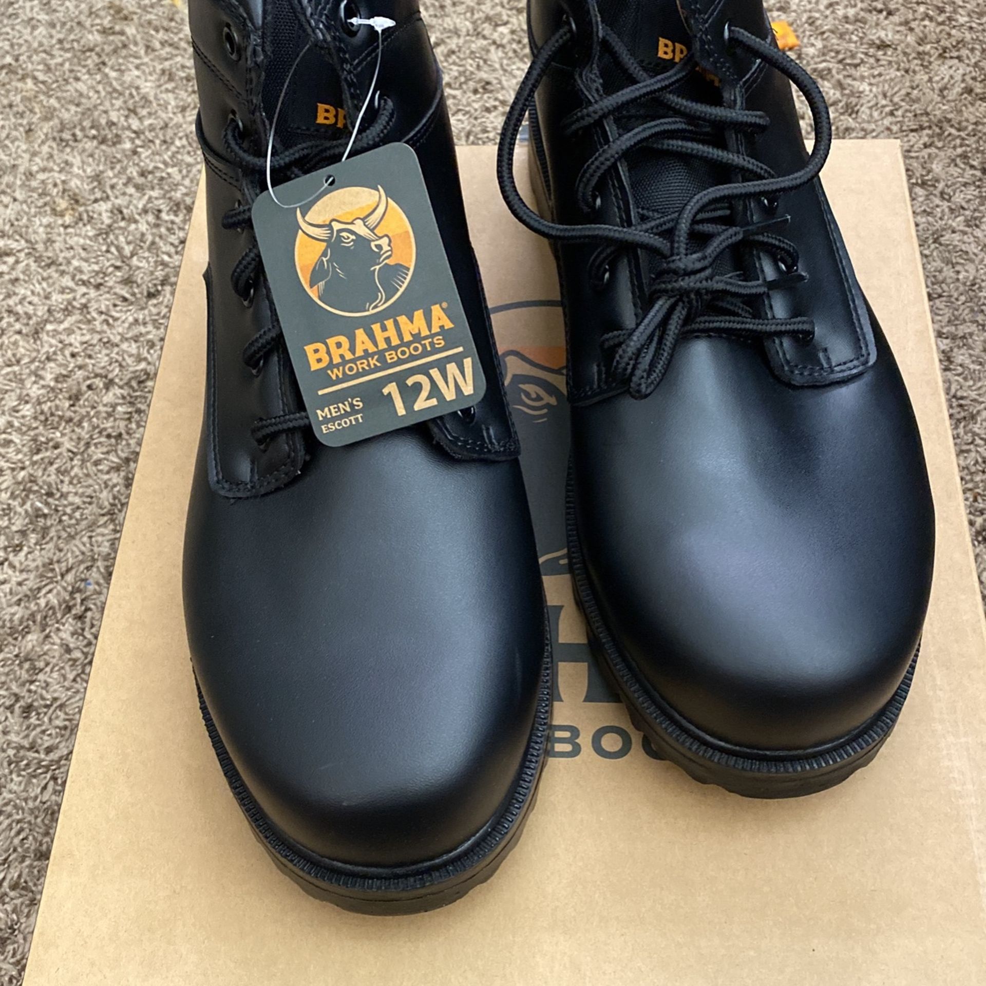Brahma Work Boots Size 12