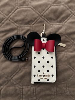 Kate Spade New York x Disney Minnie Mouse Lanyard Cardholder