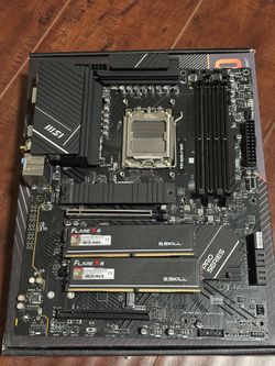 G.Skill Flare X5 32gb DDR5 and MSI B650 Pro motherboard bundle