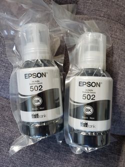 Epson Ecotank Ink 2x Black