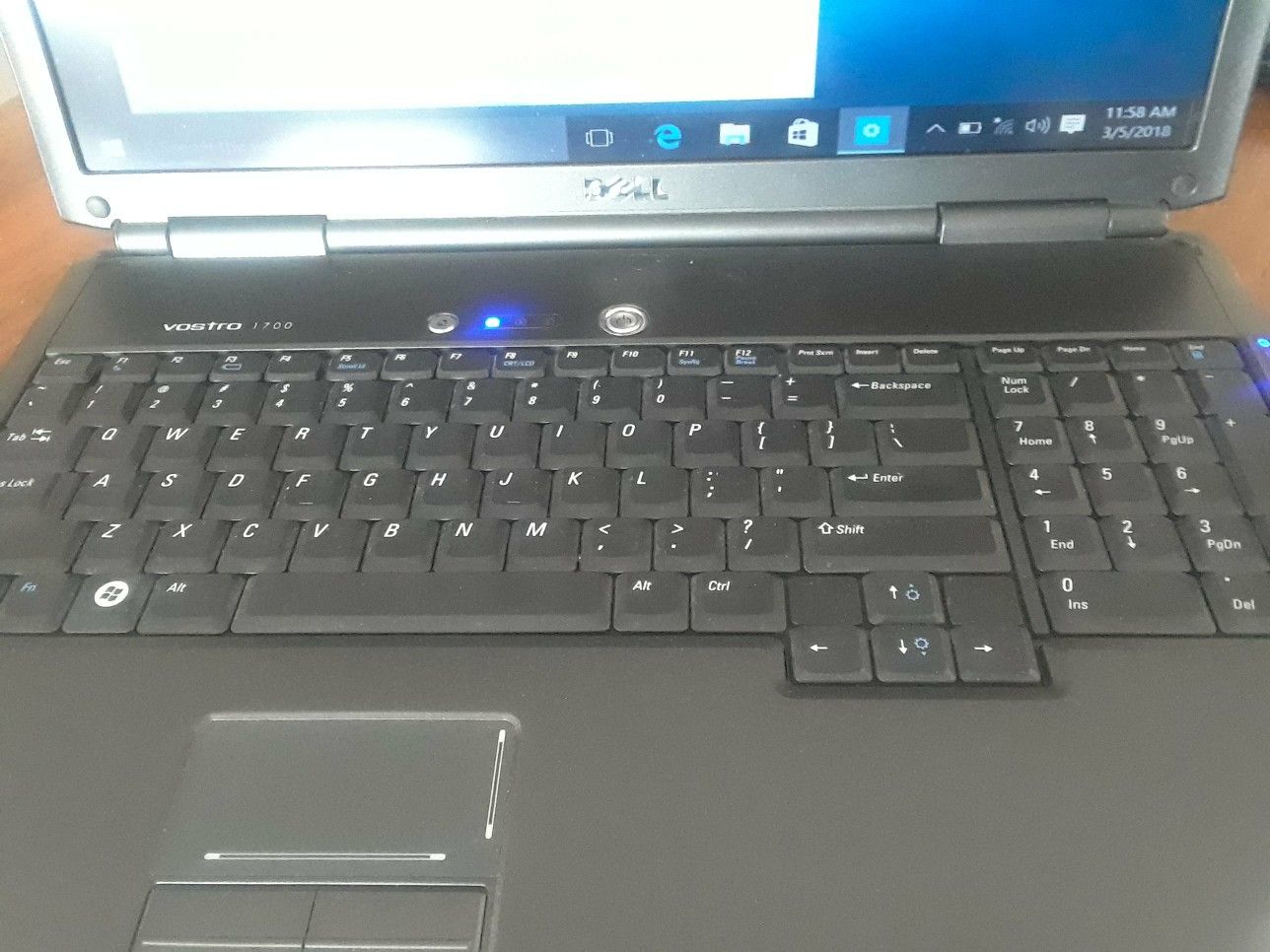Dell Vostro 1700 17" Laptop | Window 10