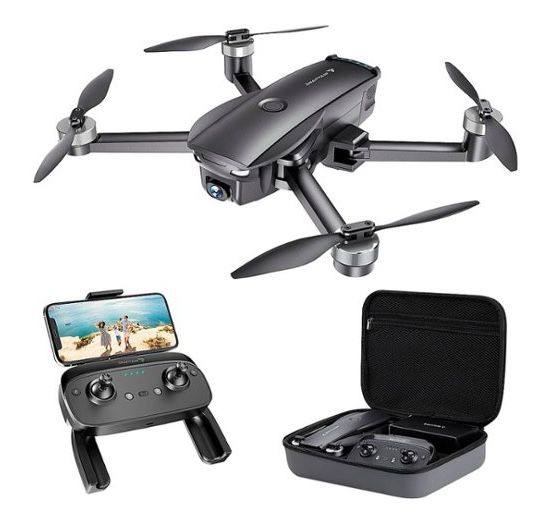 Vantop - Snaptain SP7100S Drone with Remote Controller - Black