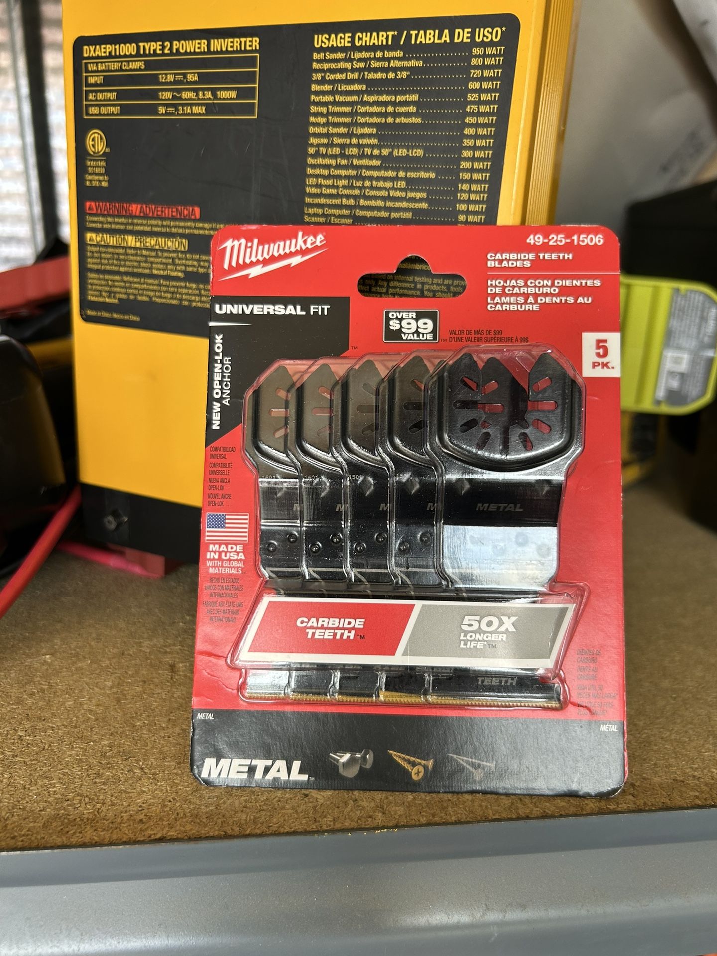 Milwaukee Multi Tool And Drill Bites