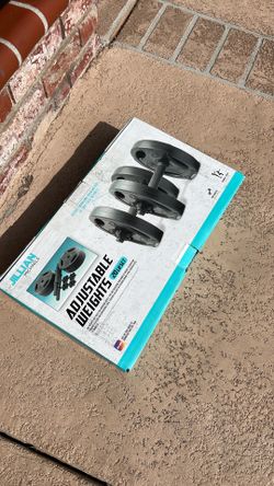 20 pound adjustable dumbbell set