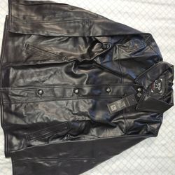 Emporio Collezione Leather Jacket 
