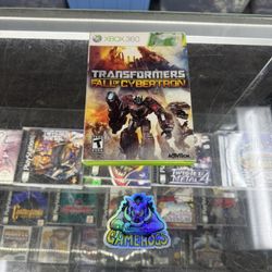 Transformers Fall Of Cybertron Xbox 360 $75 Gamehogs 11am-7pm