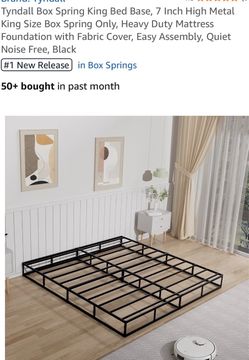 King size metal box spring