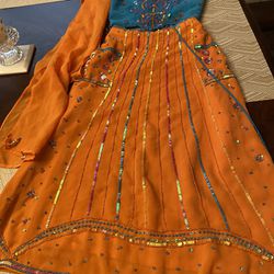Indian outfit can use for Halloween costume