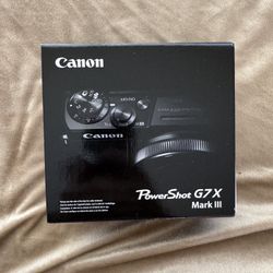 Canon G7X Mark III