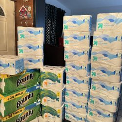 Toilet Paper / Paper Towels Available 