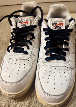 Nike AF1 Low All Star Swoosh Pack Size 9.5 Used Beaters AH8462-102 No Box