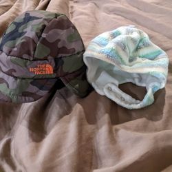 12-24 Mon Winter Baby Hats North Face & Under The Nile