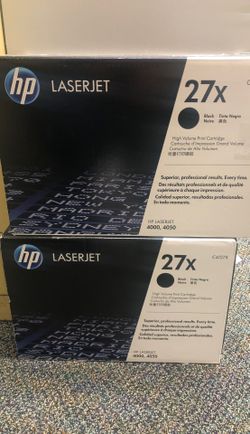 HP 27x laser jet ink