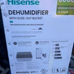 Hisense 35-Pint 2-Speed Dehumidifier ENERGY STAR (For Rooms 1(contact info removed) sq ft)