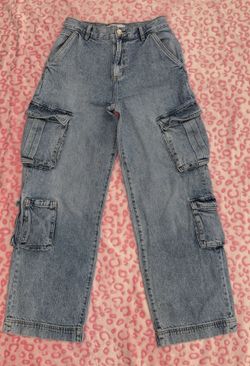 GARAGE Cargo Jeans Light Wash