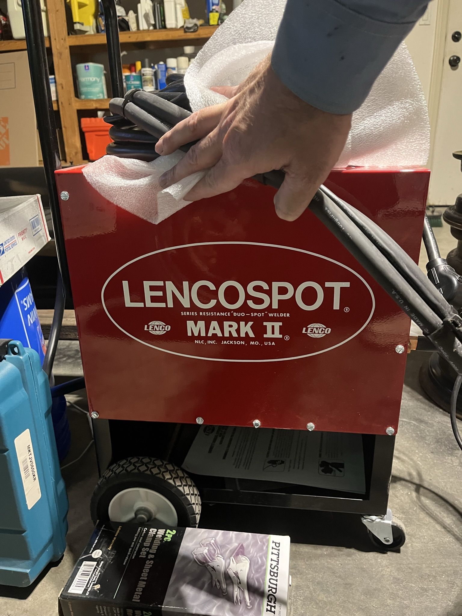 Lencospot Mark II Spot Welder