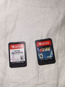 Nintendo Switch Games (Cartridge Only) - Smash Bros & Mario Tennis