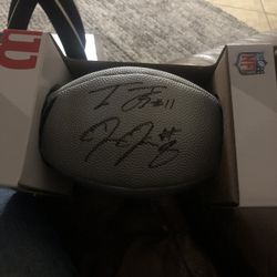 Football Autographed 