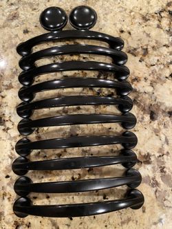 Black Drawer And Cabinet Pulls - Kitchen Hardware