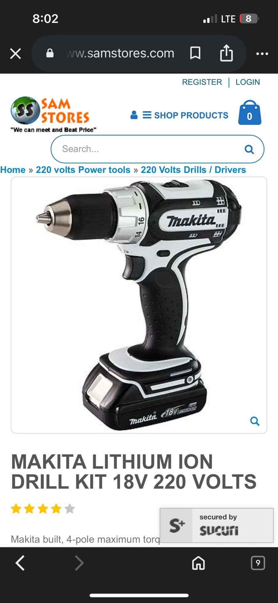 Makita Drill